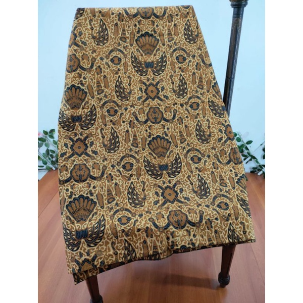 Kain Batik Solo kombinasi Genes/Semi tulis cuwiiri