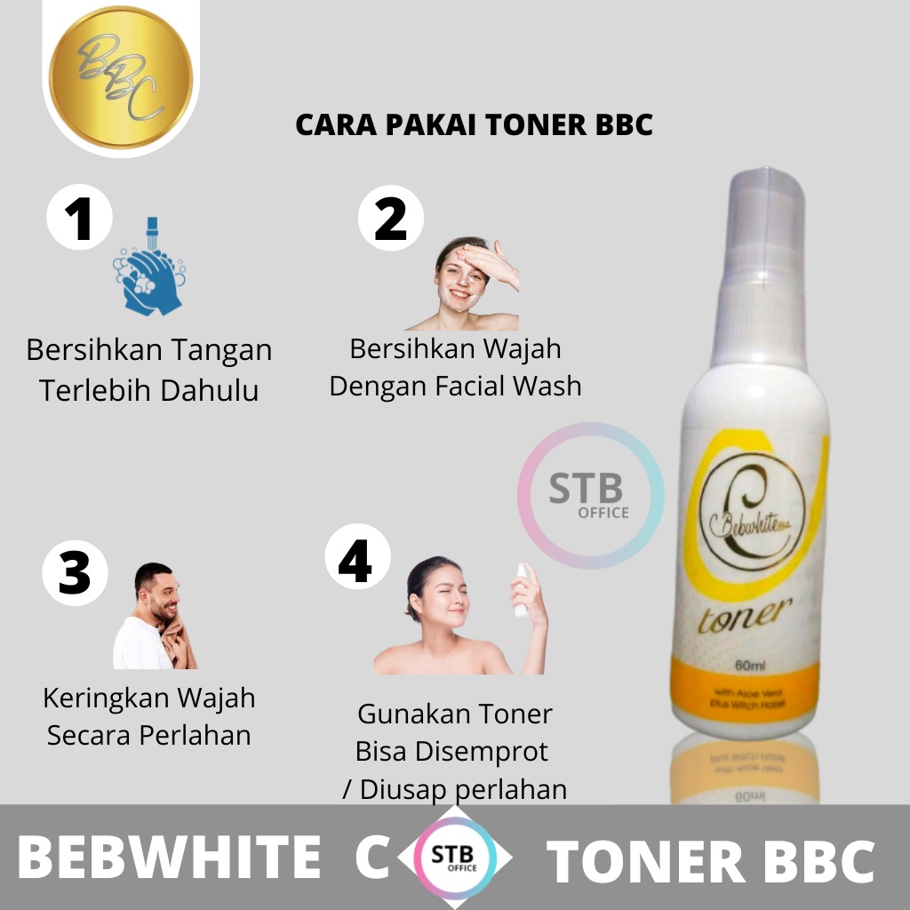 BEBWHITE C TONER BBC ORIGINAL