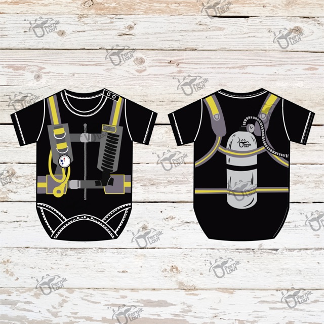 diver wetsuit - baby jumper ready stock