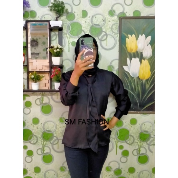 KEMEJA WANITA TANGAN PANJANG ATASAN YOSI FASHION TERBARU BLOUSE TERMURAH KEKINIAN KEMEJA TERLARIS