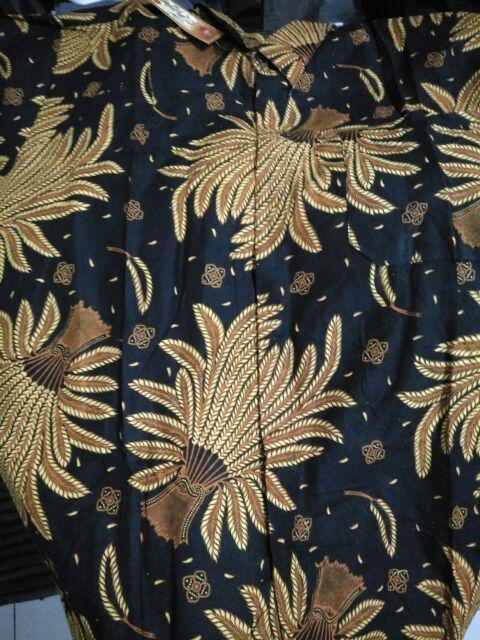 Sarimbit (couple) Gamis Batik Solo Ori Dan Kemeja Lengan Pendek Murah Ukuran L Xl Free Masker