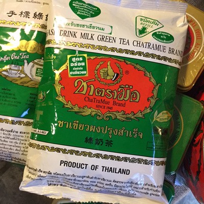 

Thai green tea Chatramue / number one