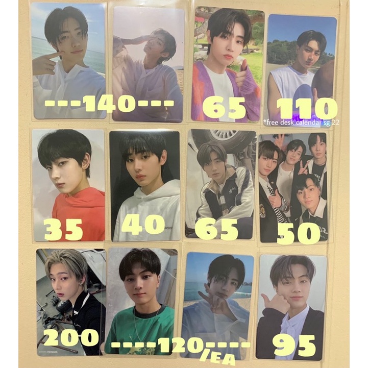 Photocard Sunghoon Jay Ni-Ki Sunoo Enhypen BDO BDC D:D LD PWS SELCA Season Greetings IDC Polaroid Sp