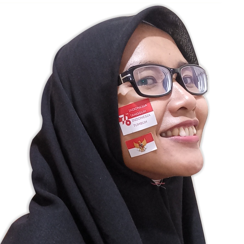 STIKER PIPI KEMERDEKAAN RI