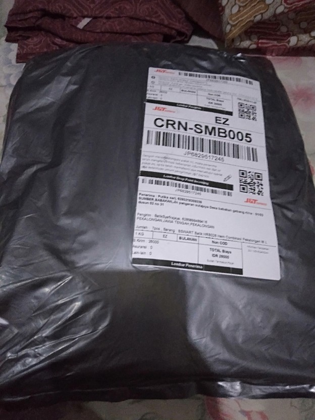 Bswart Batik Hrb026 Hem Combinasi Pekalongan M L Xl Batik Pria Murah Modern Grosir