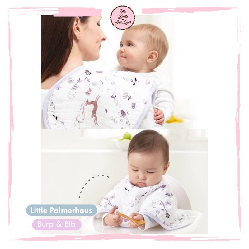 [READY] Little Palmerhaus Burp &amp; Bib