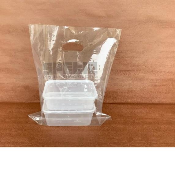 

Kantong Plastik Bening PP Tebal 30x38 / PP Plong Bening