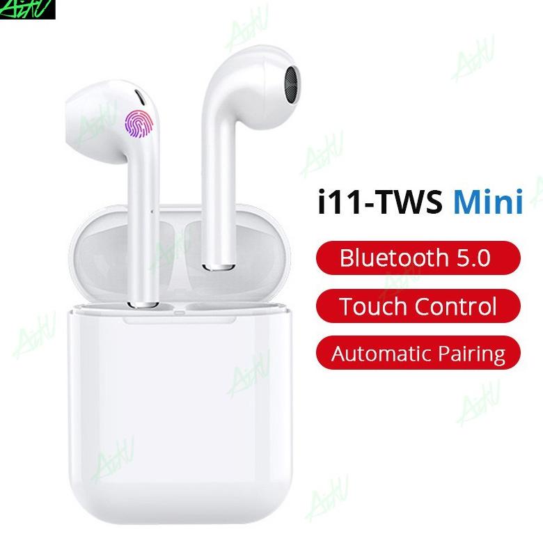 Earphone I12 Wireless Earphone Tws Headset Bluetooth 5.0 Touch Control