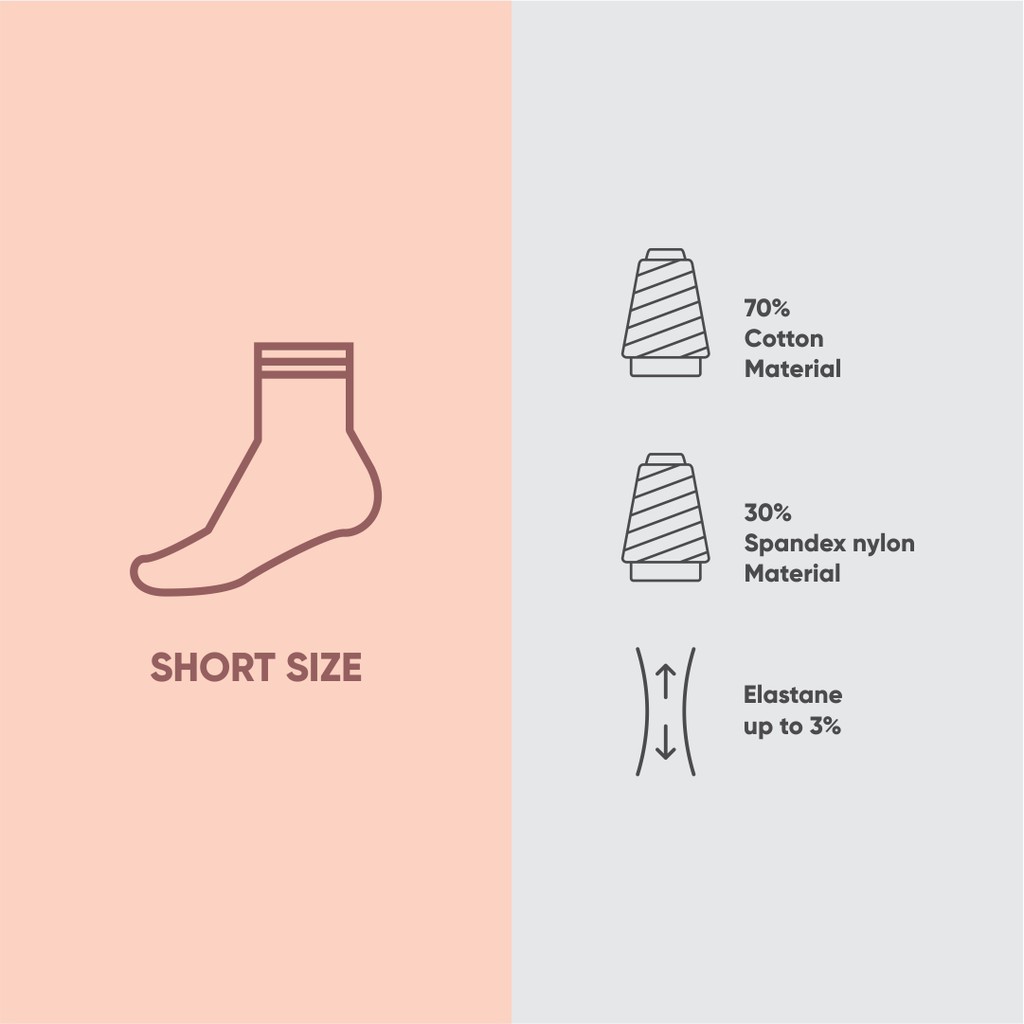 Kaos Kaki Motif Polkadot | OOTD Nyaman dan Stylish
