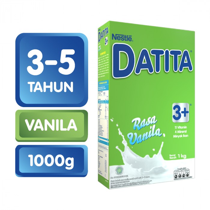 DANCOW DATITA VANILLA+DHA 1000GR