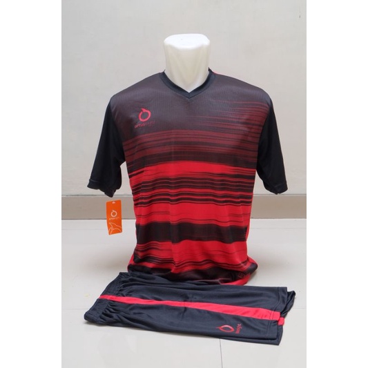 Jersey Futsal Jersey Sepakbola Printing Ortuseight Merah 2