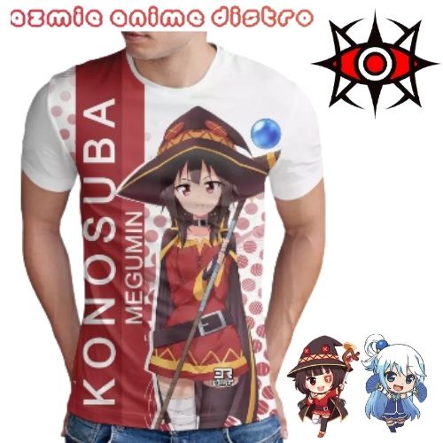 kaos printing anime Konosuba Megumin 1