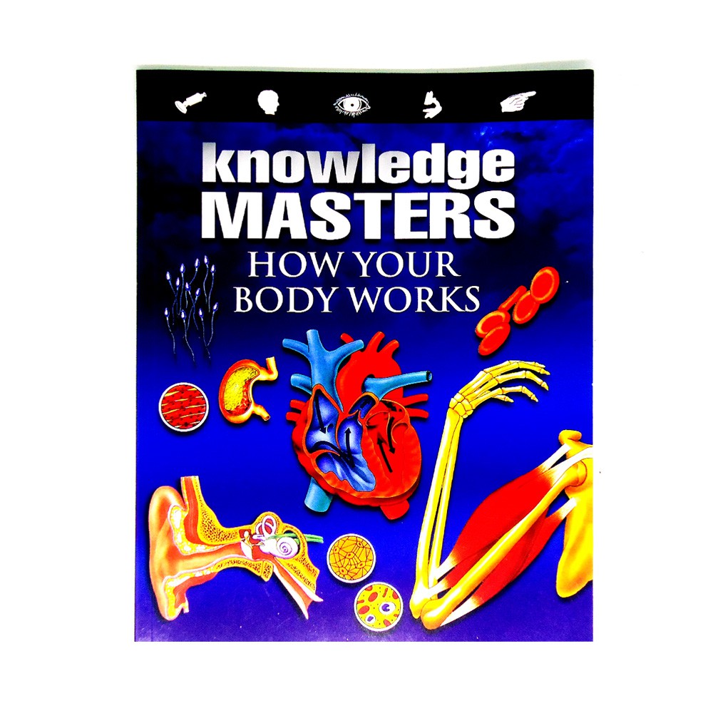 GENIUSSTUFF BUKU ANAK Knowledge Masters Book : How Your Body Works