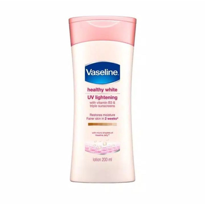 Vaseline Body Lotion - 200 ML Healthy White Uv Lightening 200ml