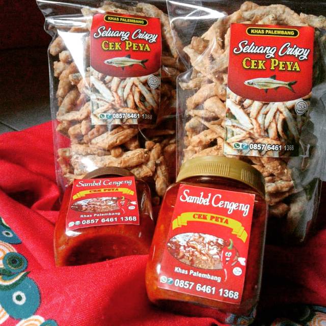

Seluang crispy & Sambel Cengeng Cek Peya (khas Palembang)