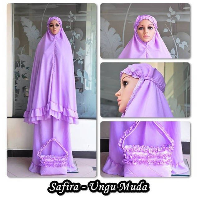 Nanoystore Official Mungkena Dewasa Bahan Double Hycon Motif Safira Free Tas