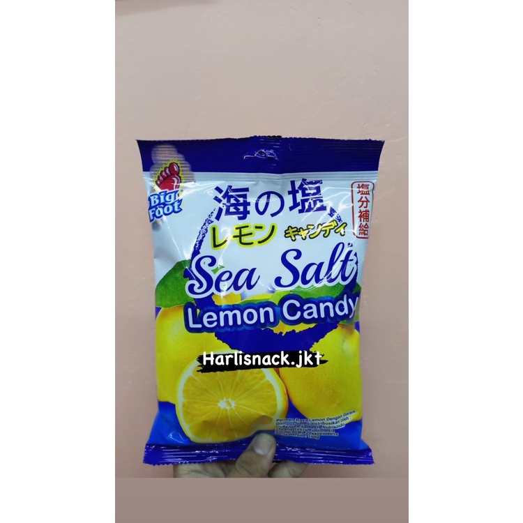 

BIG FOOT SEA SALT LEMON CANDY 150GR CANDY