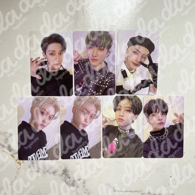 Photocard PC Oddinary Odd Hyunjin Bang Chan Han Jisung Felix Seungmin Changbin Mask Off Scanning