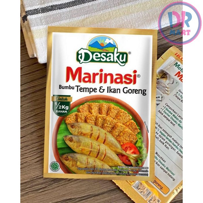 

Desaku Marinasi Tempe & Ikan Goreng 15gr