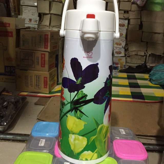 Termos Air Panas pompa 2,5 Liter ELEPHANT