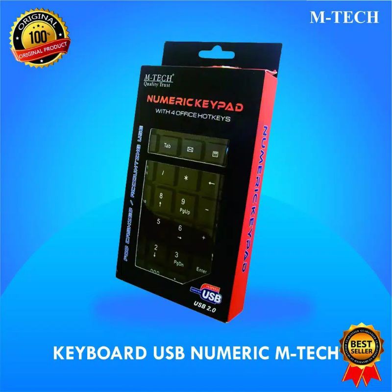 keyboard usb numeric m-tech