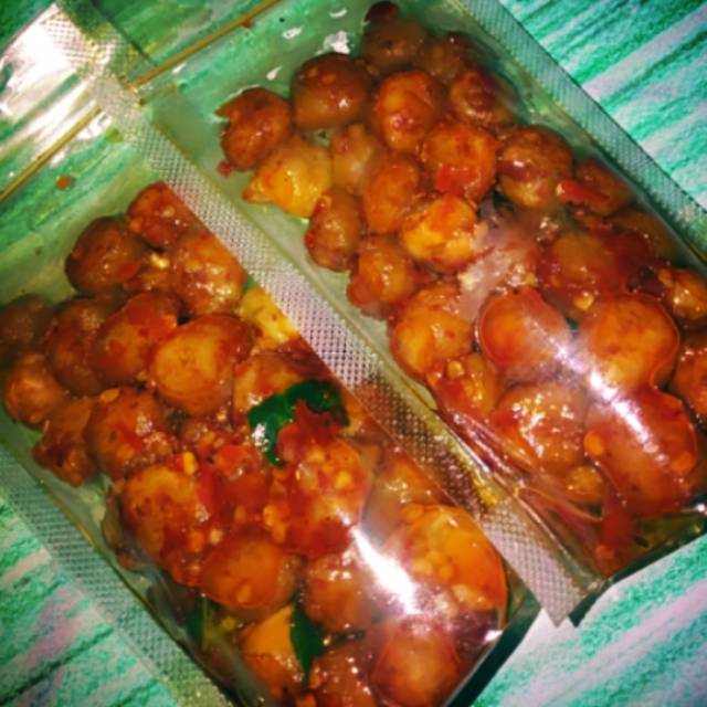 

Cimol bojot extra pedas seuhhaaahhh......