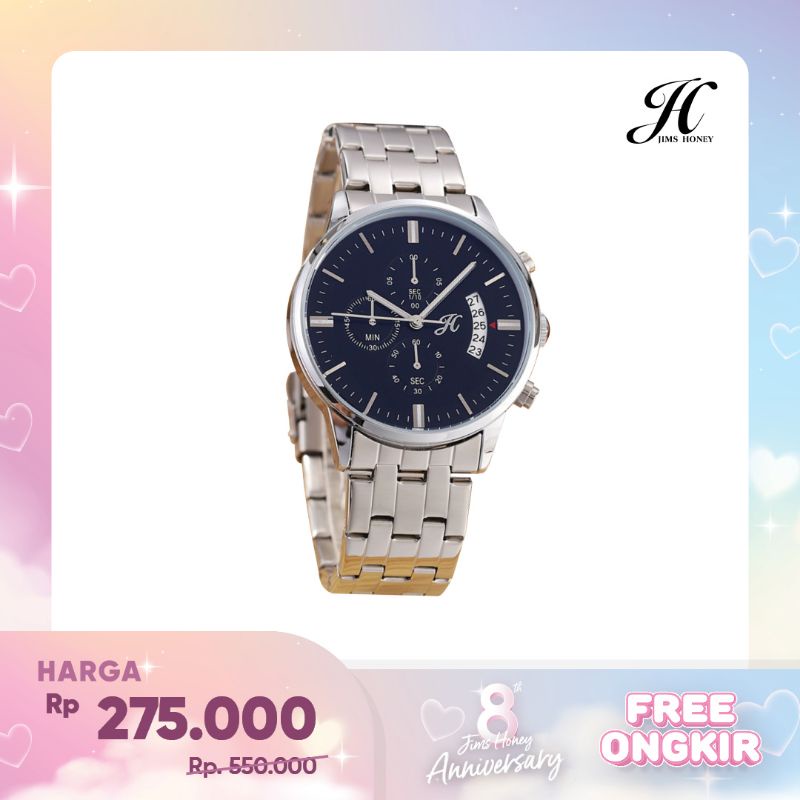 JAM TANGAN PRIA JT 8036 JIMSHONEY ORIGINAL || TERLARIS || BISA COD