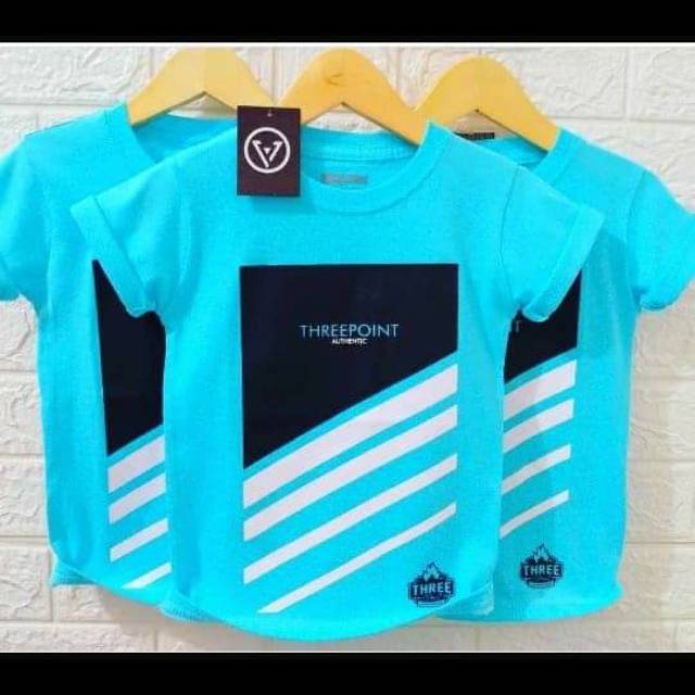 Kaos anak three point