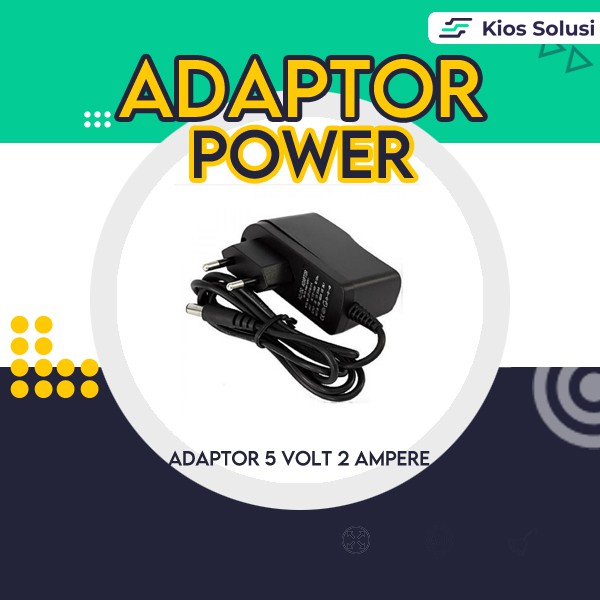 Power Adapter 5V 2A Untuk Mesin Absen SSR