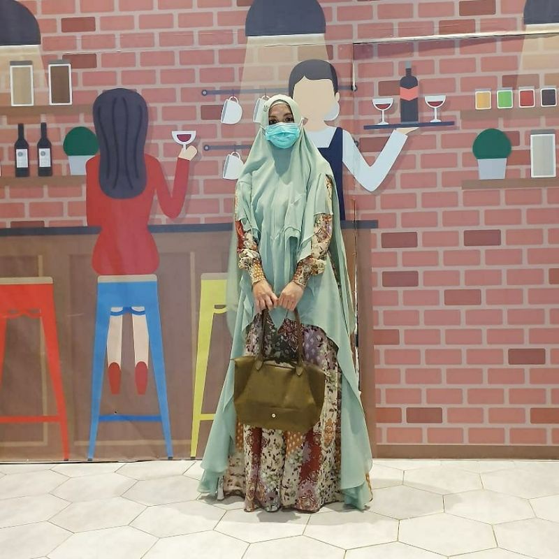 Gamis syari claudia green
