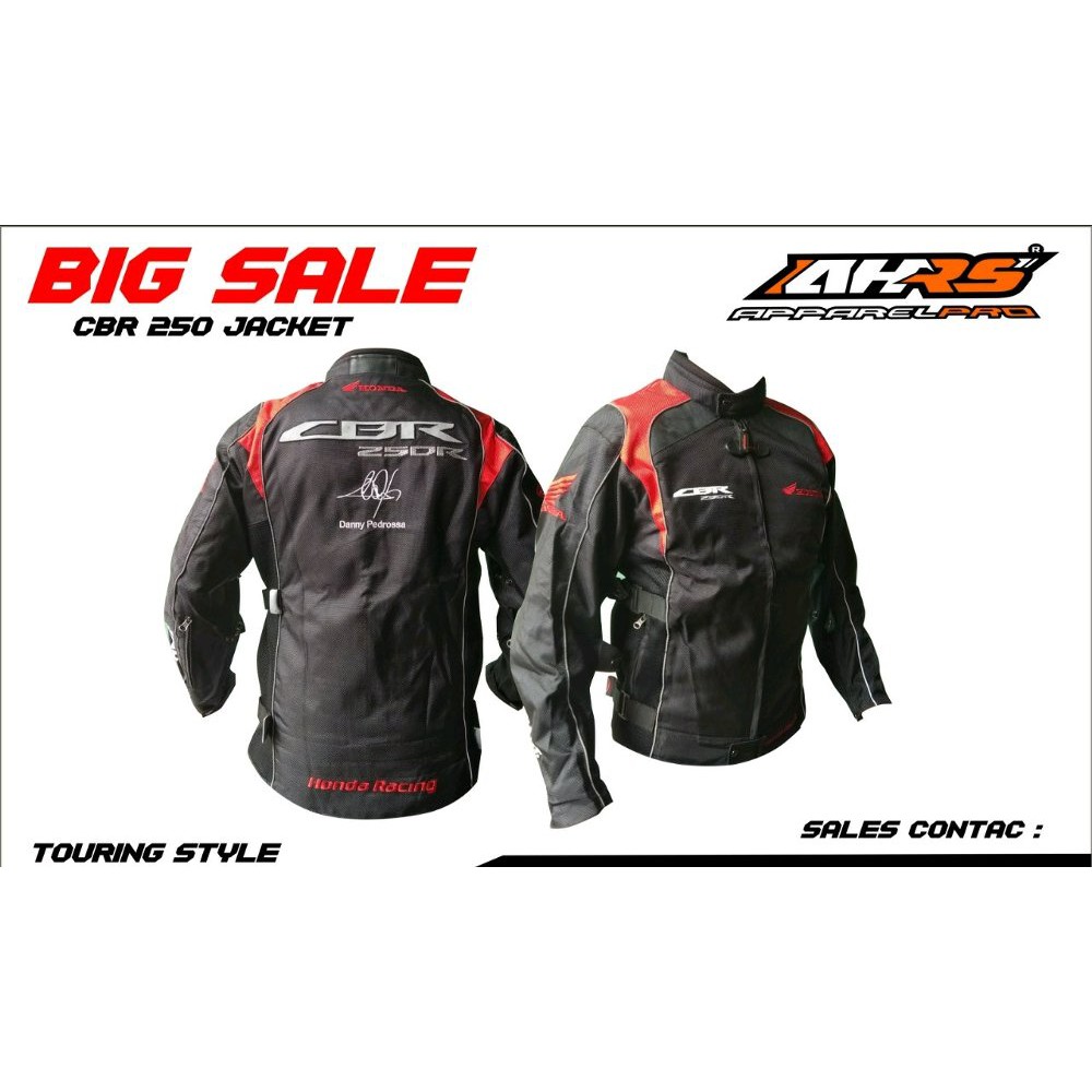 JAKET MOTOR CBR 250 R AHRS JAKET AHRS CBR