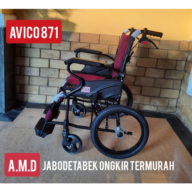 Jual Kursi Roda Travel Avico Ban Hidup Gojek Shopee Indonesia