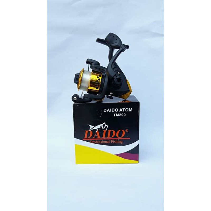 Reel Pancing Daido Tm200 Rell Rel Ril Rill Katrol Kerekan Alat Mini Pancing Pancingan Murah Cod