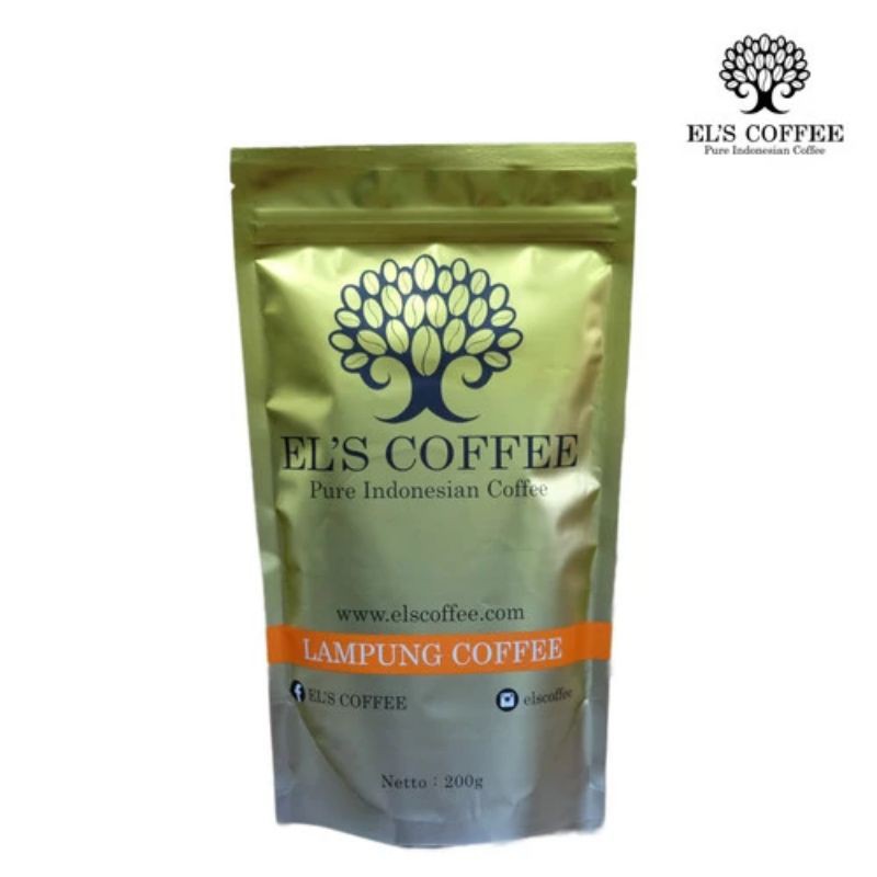 

EL'S COFFEE LAMPUNG GOLD 100 GRAM