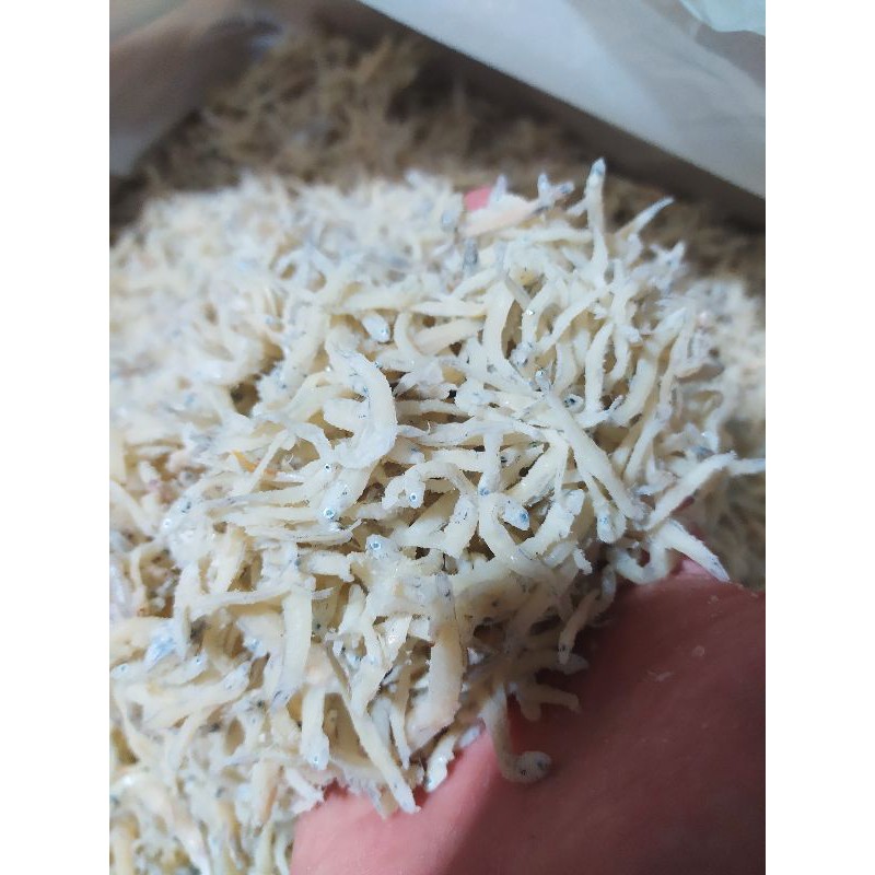 

ikan asin teri nasi putih bersih 1kg murah