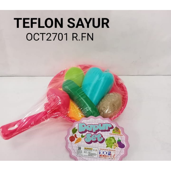 OCT2701 - Mainan Masak Masakan Teflon Kecil Kemasan Jala OCT 2701