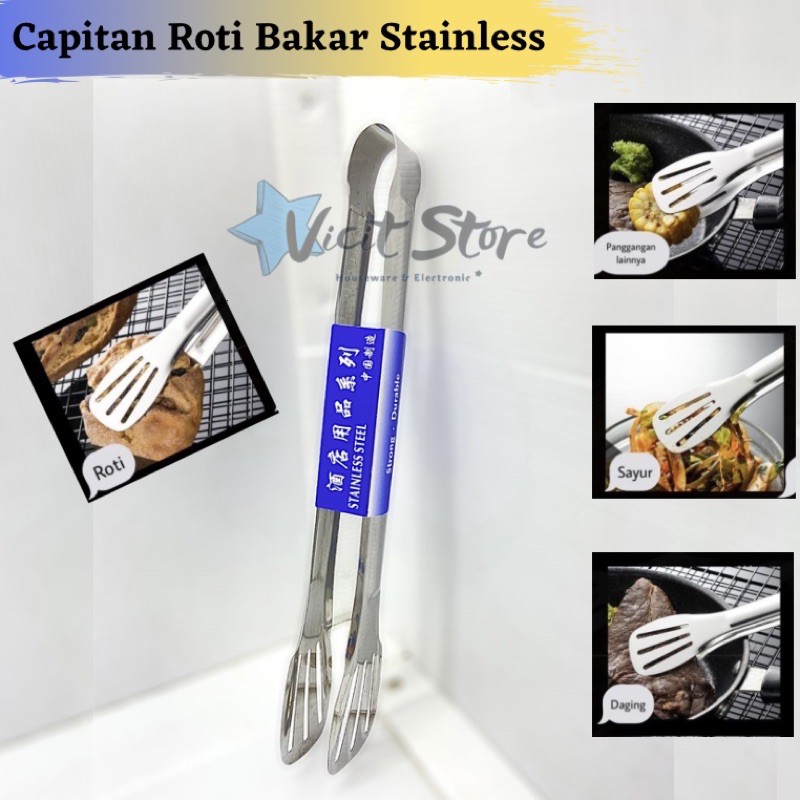 Capitan Roti Bakar Stainless 28cm