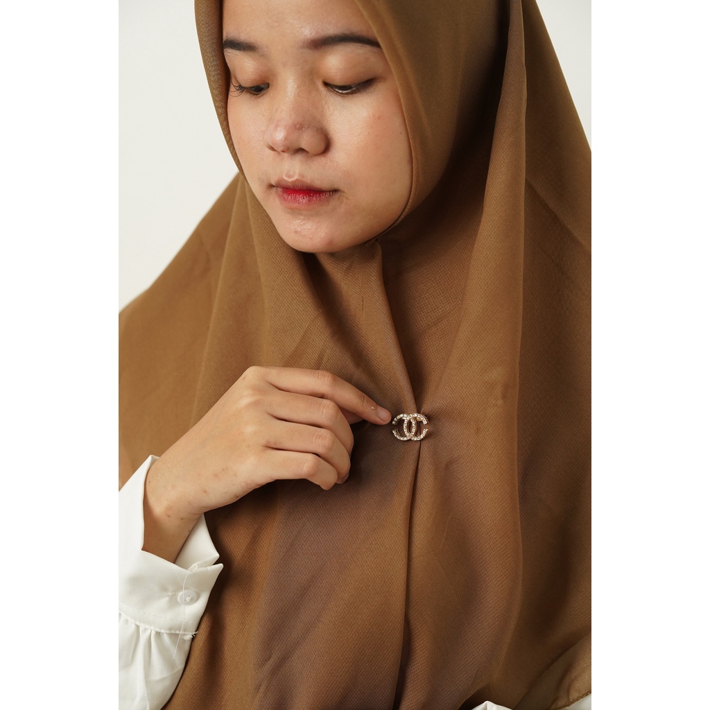 Bros Mini Hijab Bros Peniti Jilbab Aksesoris Fashion Wanita Muslim 695