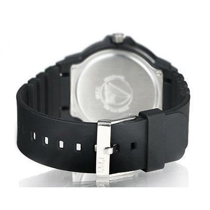 QQ QNQ Q&amp;Q Original Jam Tangan Pria Analog - qq VR18 ori - Straps Rubber Hitam Anti Air