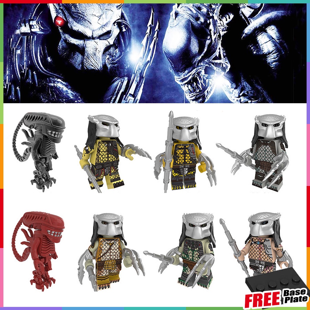 Mainan Action Figure Prajurit Prajurit Prajurit Prajurit Minifigures Alien Vs PG8254