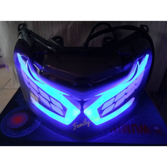 Lampu Stop Belakang Nmax LED Plus Sein Sen Model Lexus 3in1