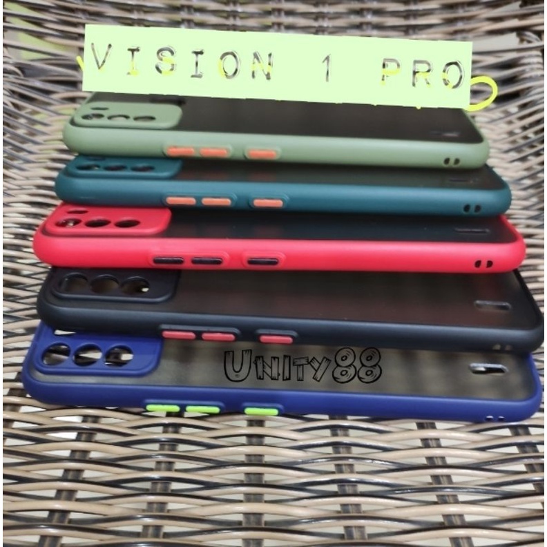 Infinix Itel Vision 1 pro / S16 - Vision 1 plus /vision 1 /  A26 Case Dove Macaron+ pelindung kamera matte slim
