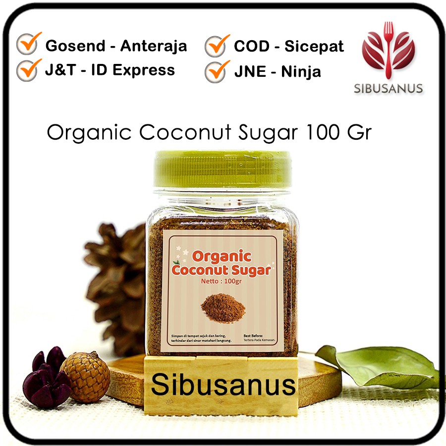 

Gula Kelapa Organik 100gr - Coconut Sugar Organic 100 Gram