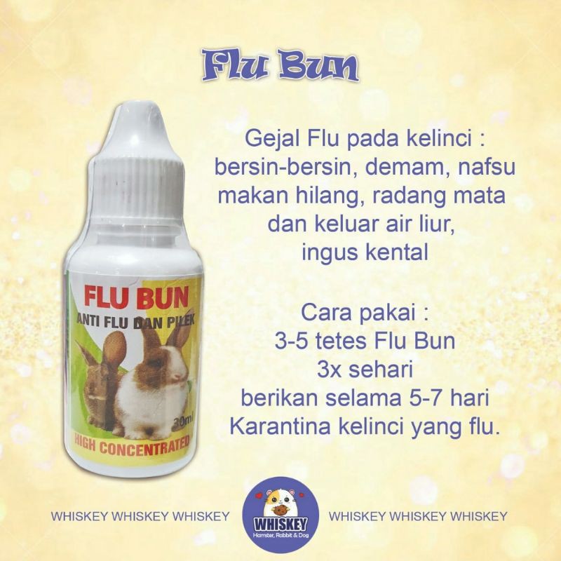 FLU BUN OBAT FLU KELINCI