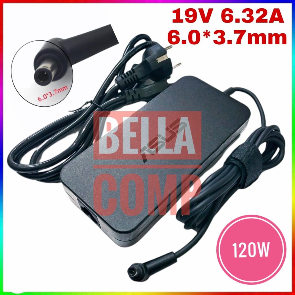 19V 6.32A 120W 6.0*3.7mm AC Adapter Power Charger Casan Laptop Asus TUF Gaming FX505DY FX505DD FX705DY TUF705GD