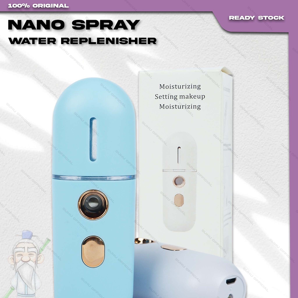 Nano Spray Portable Mini USB / Mist Sprayer Pelembab Wajah Premium