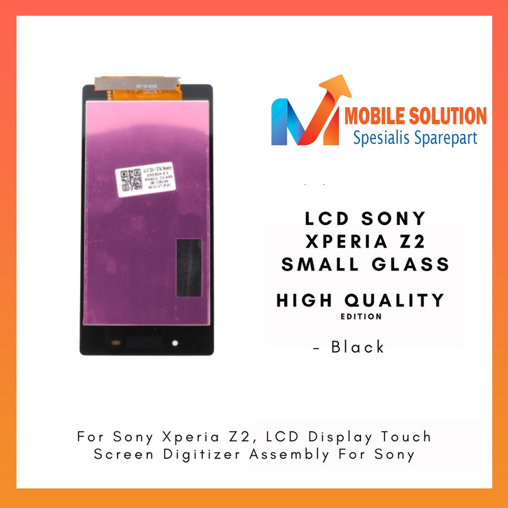 Grosir LCD Xperia Z2 Compact ORIGINAL 100% Fullset Touchscreen Garansi 1 Bulan + Packing / Bubbel