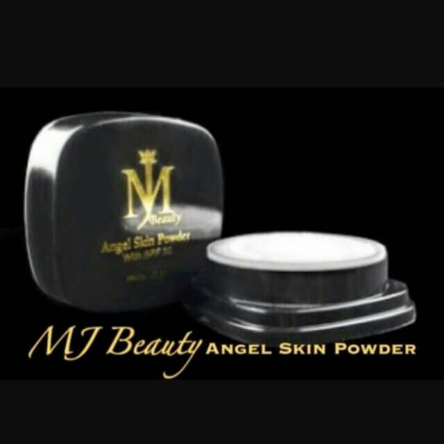 Bedak mj beauty/ angel skin powder mj beauty/ compact powder mj beauty