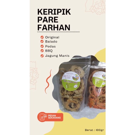 

Keripik Pare Makanan Ringan 100gr