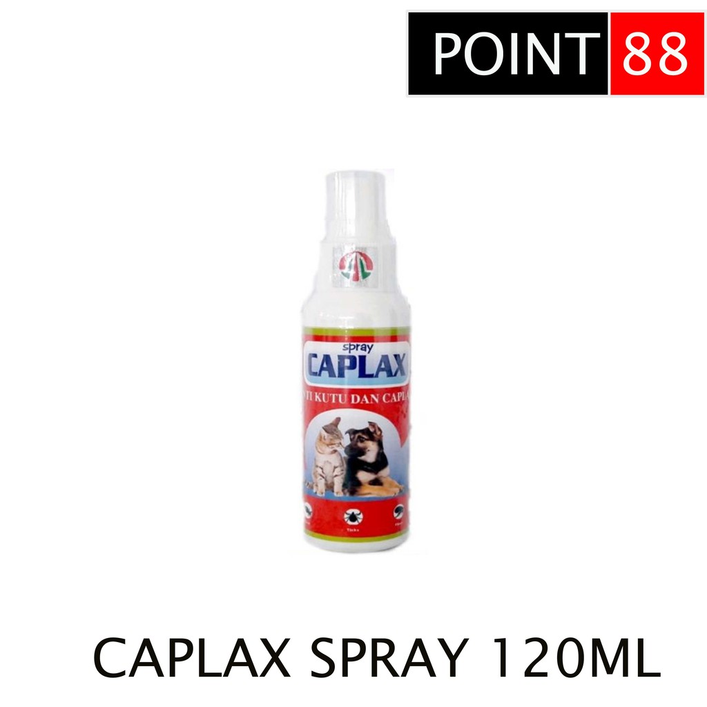 Obat CAPLAX Spray 120ml Anti Kutu &amp; Caplax Kucing/Anjing